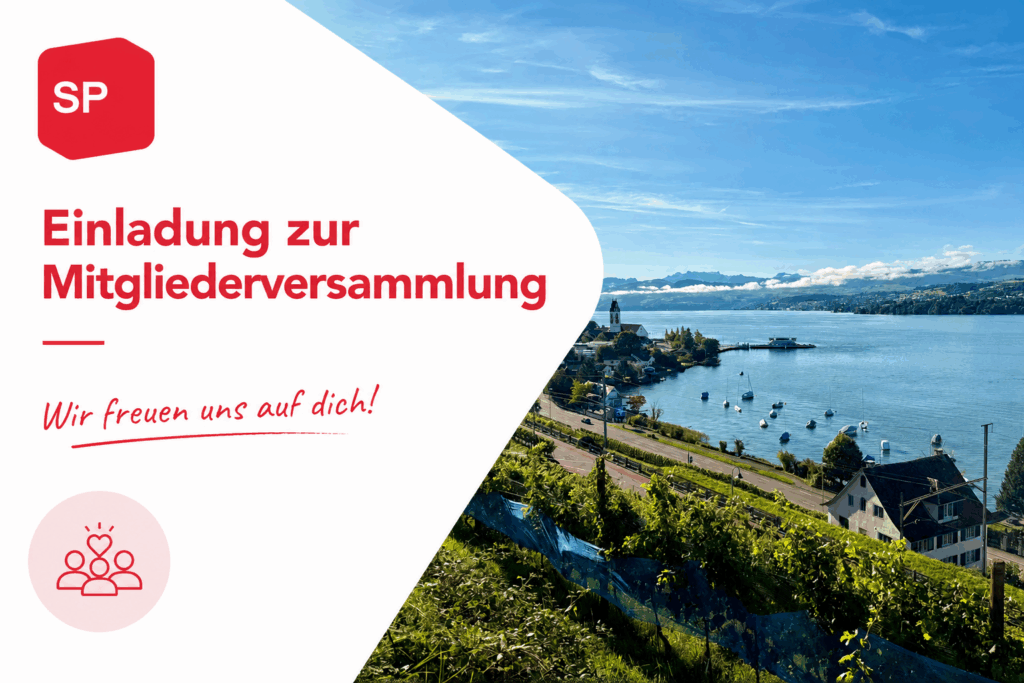 Einladung zur Mitgliederversammlung der SP Meilen 2026